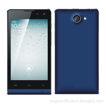 4.0-inch MT6572M Smartphone, Dual-core Android 4.4OS, 1,500mAh, TN LCD